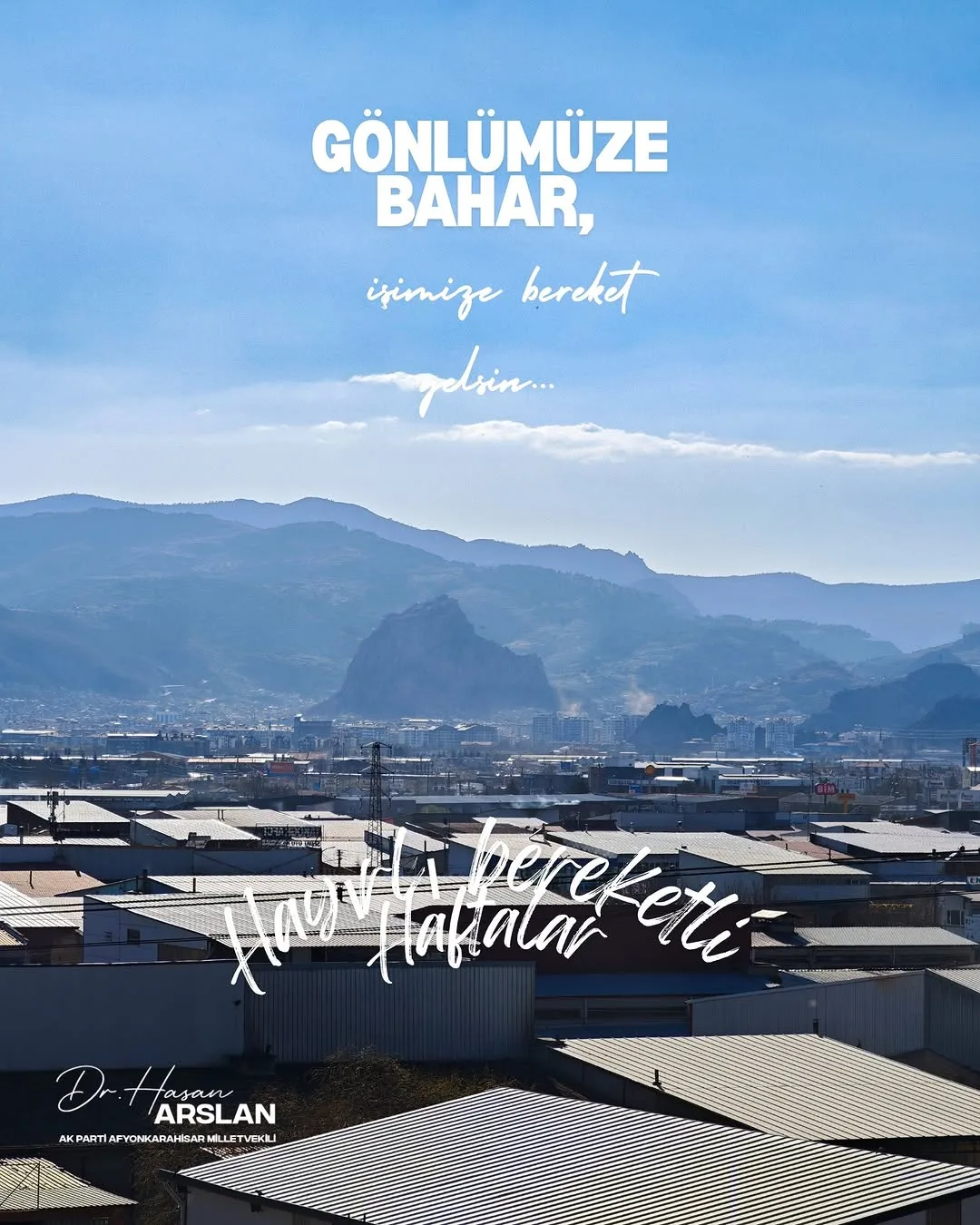 Afyonkarahisar’da Yeni Haftaya Bismillah Dilemek