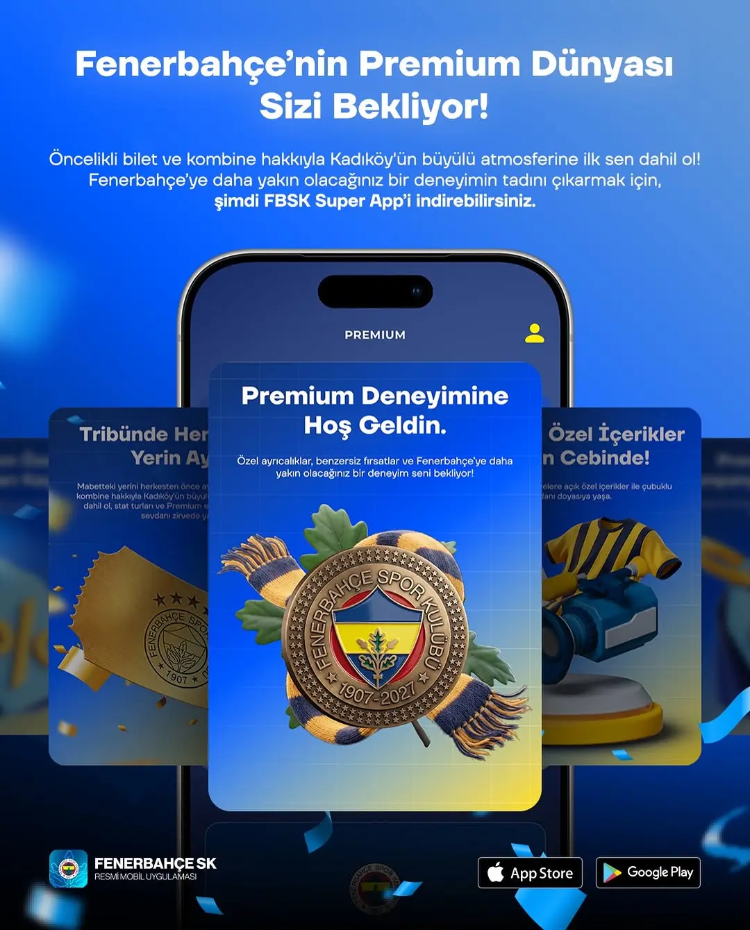 Fenerbahçe, Premium Dünyası'nı Tanıttı