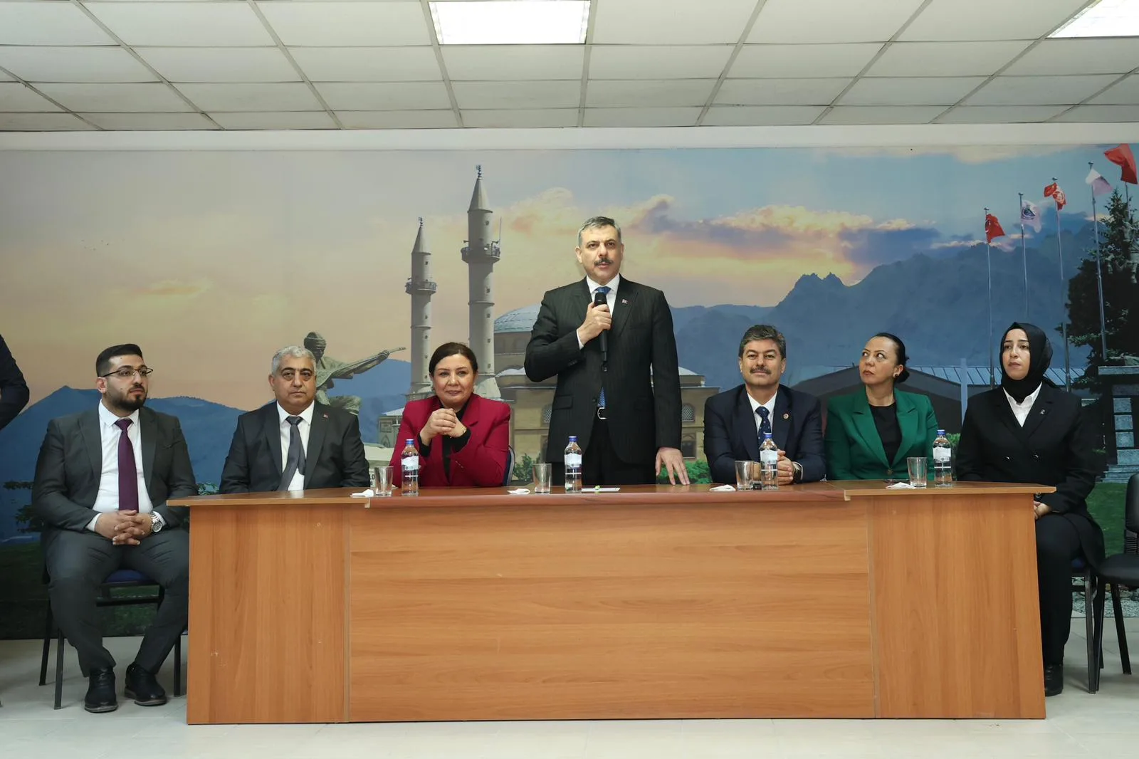 İçişleri Bakanı Kaman'da