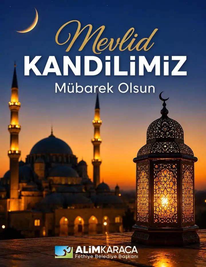 Fethibey Belediyesi'nden Mevlid Kandili mesajı