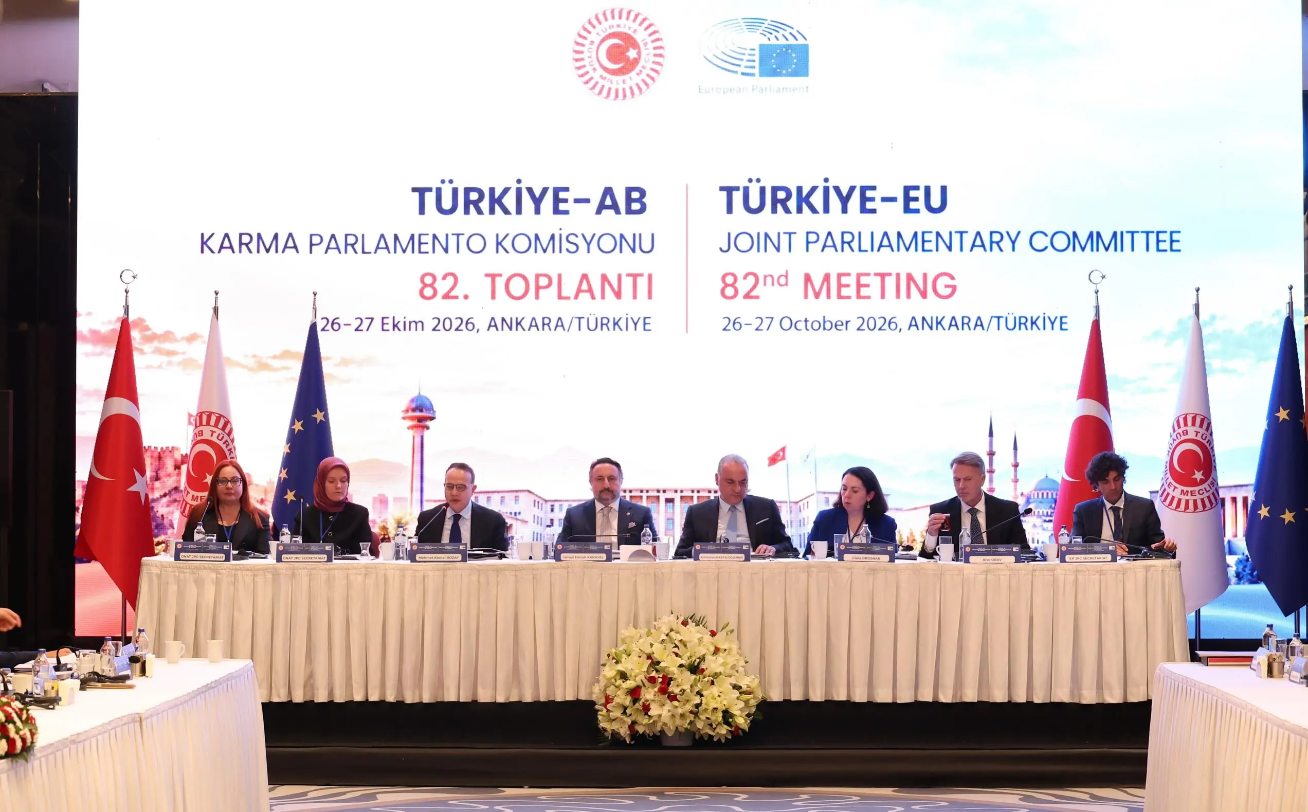 Türkiye-AB Karma Parlamento Komisyonu Toplantısı Başladı