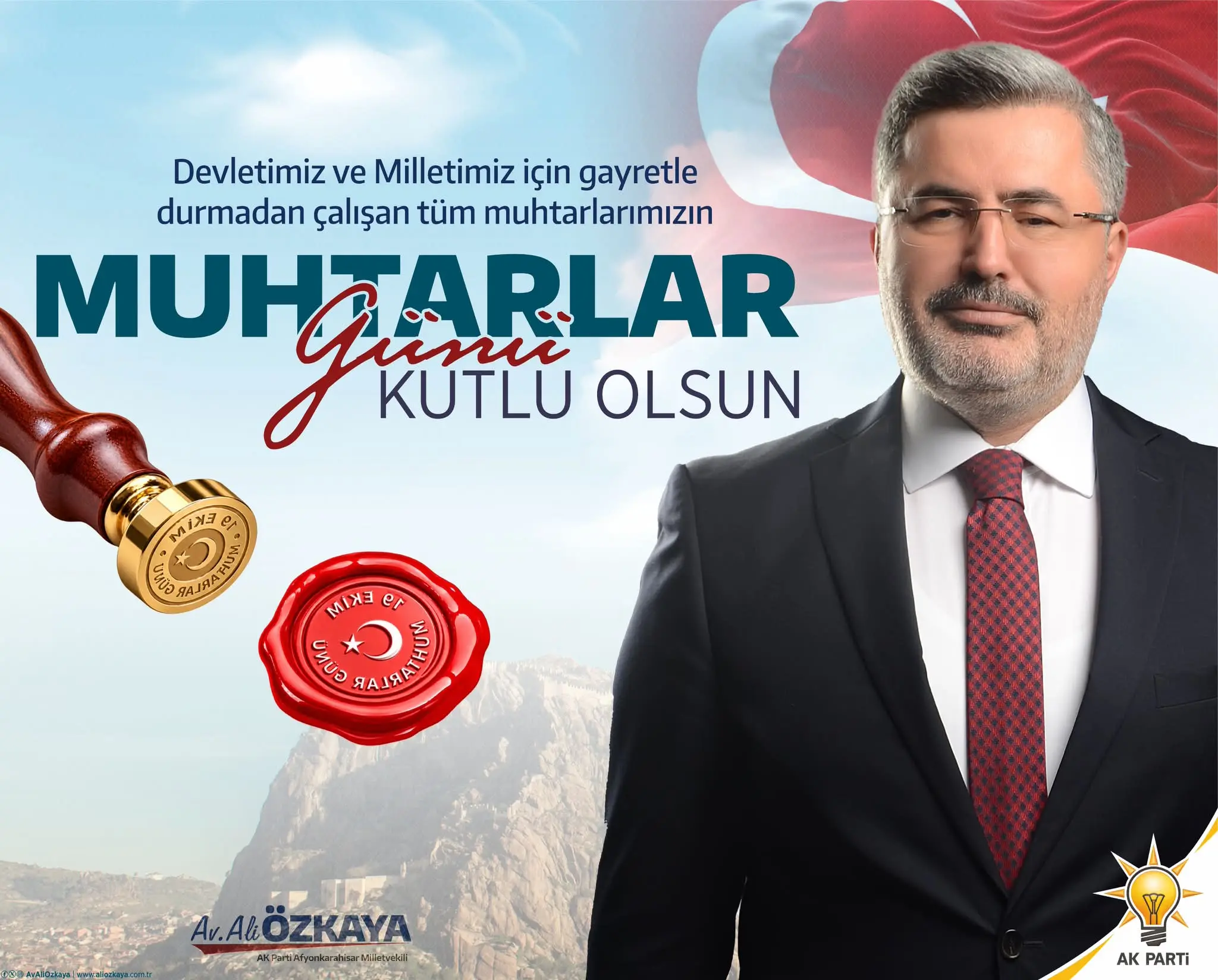 Muhtarlar Günü'nde muhtarlara tebrik mesajı
