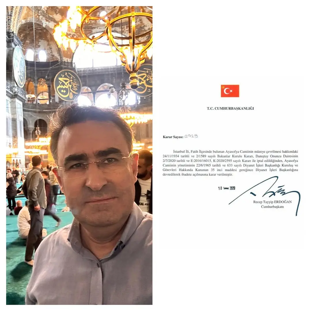 Ayasofya'nın yeniden açılışının yıl dönümü kutlandı