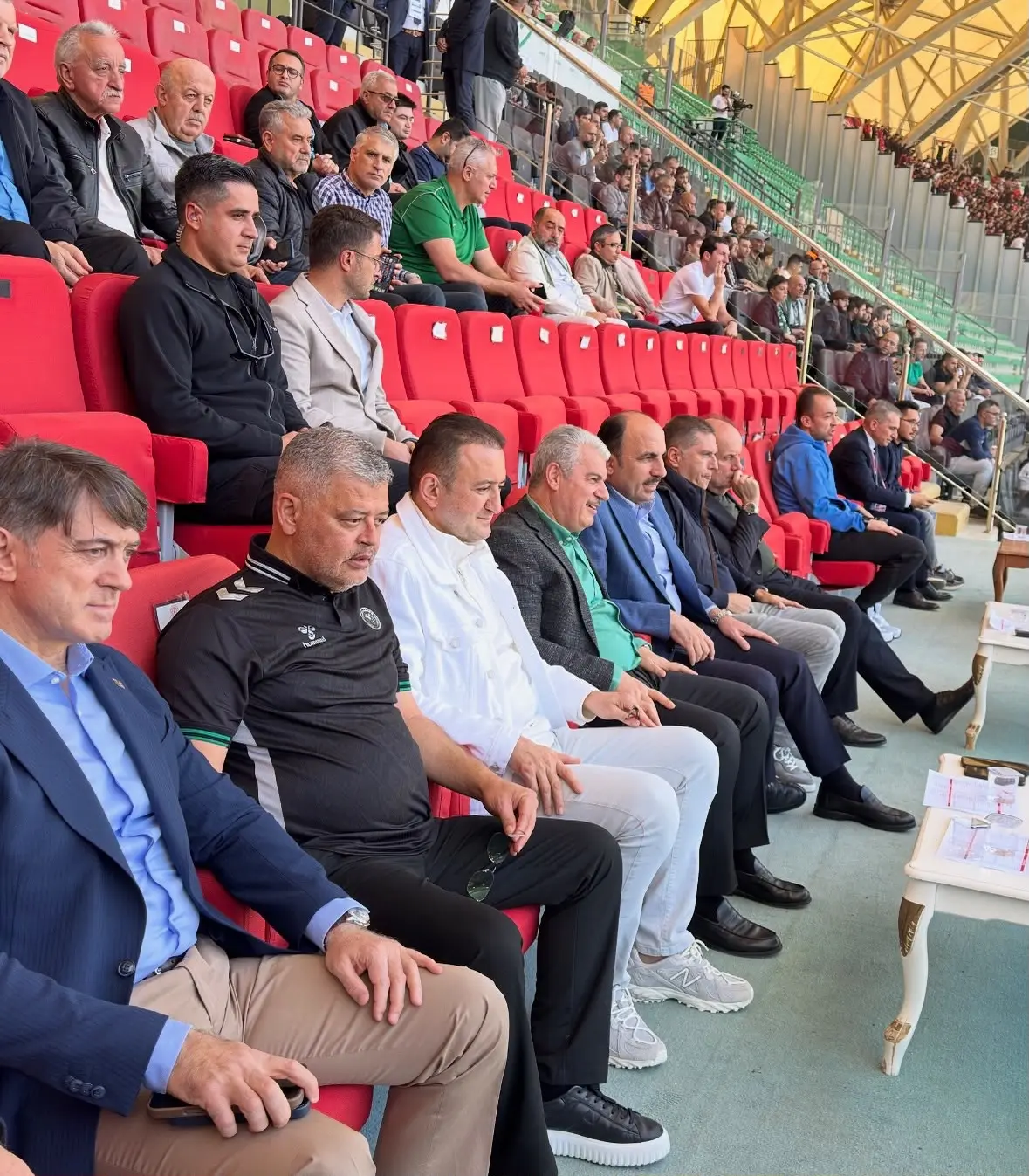 Konyaspor'un Mücadelesi Tribünden Takip Edildi