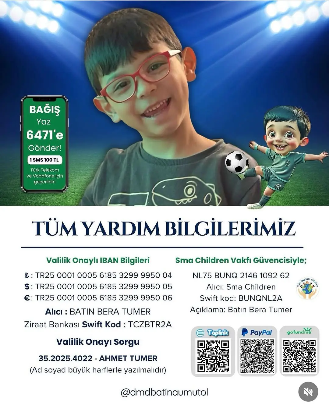 Afyonkarahisar'dan DMD Hastası Çocuk İçin Yardım Kampanyası
