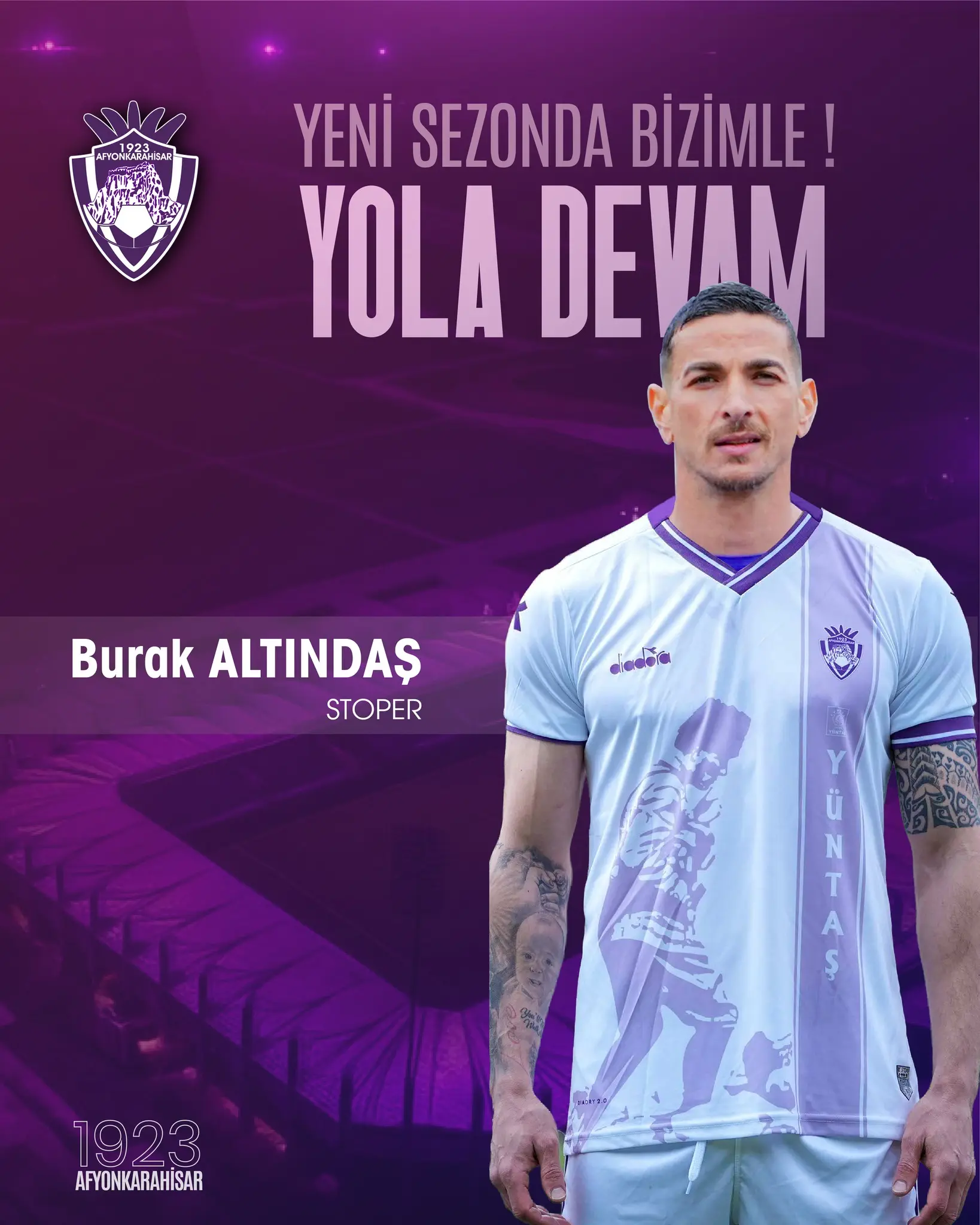 Burak Altındaş yeni sezonda 1923 Afyonkarahisar'da