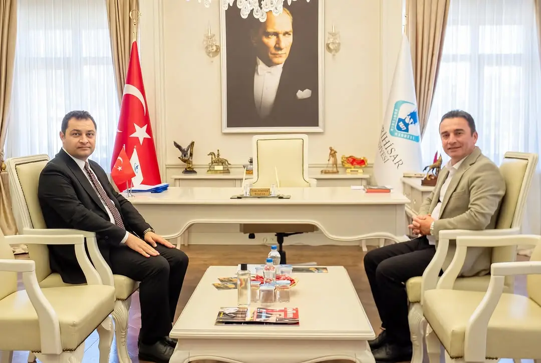 Kaymakam Yunus Emre Temel, Belediye'yi Ziyaret Etti