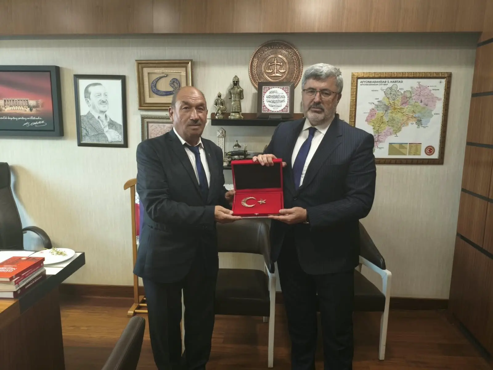 İscehisar Belediye Başkanı Gazi Meclisi'nde
