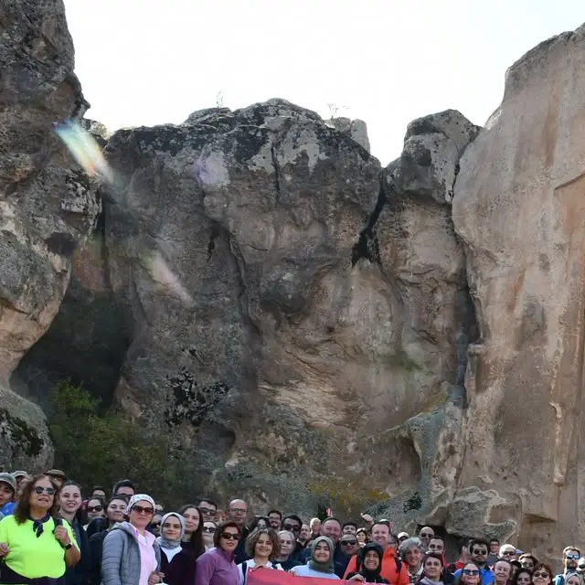 Cumhuriyet Doğa Yürüyüşü Gerçekleşti