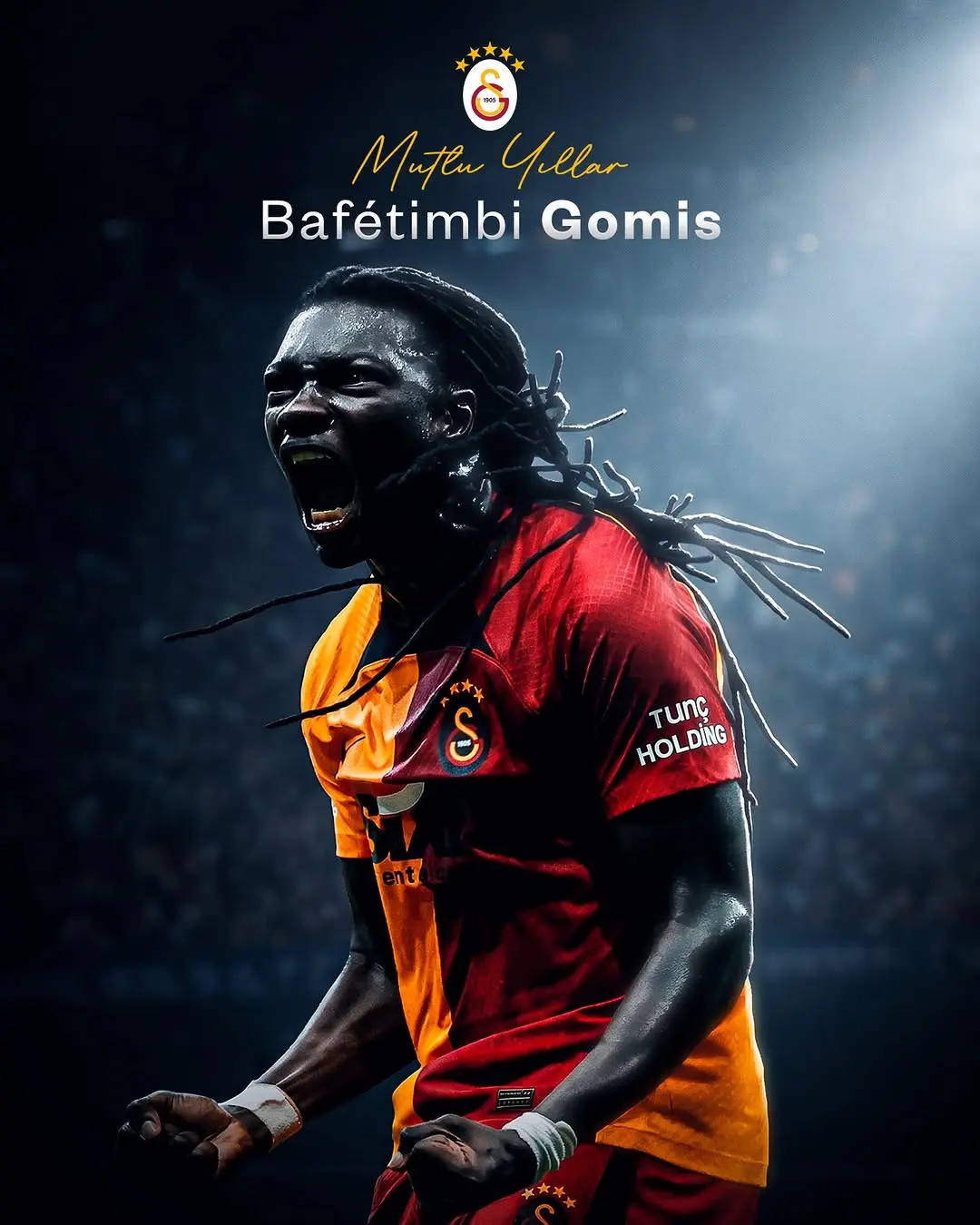 Bafétimbi Gomis'in doğum günü kutlandı