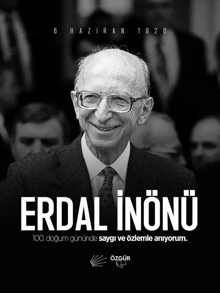 Özgür Özel, Erdal İnönü'yü andı