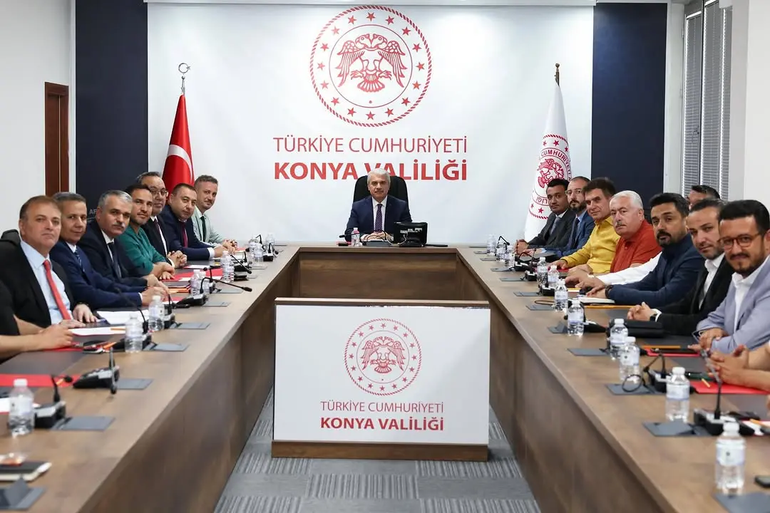 Konya'da Turizm Geliştirme Toplantısı Yapıldı