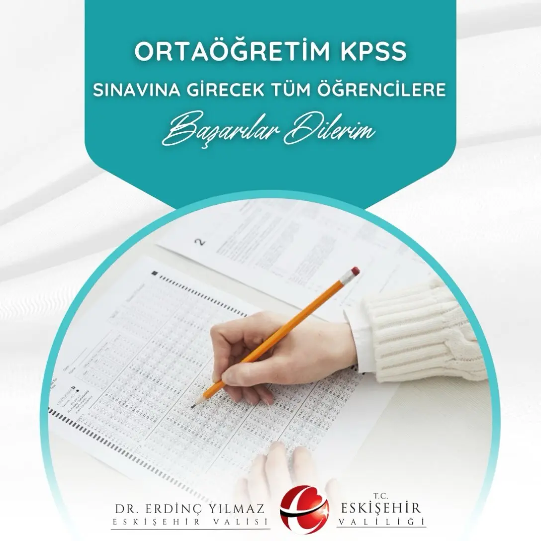 KPSS Adaylarına Başarı Dileği