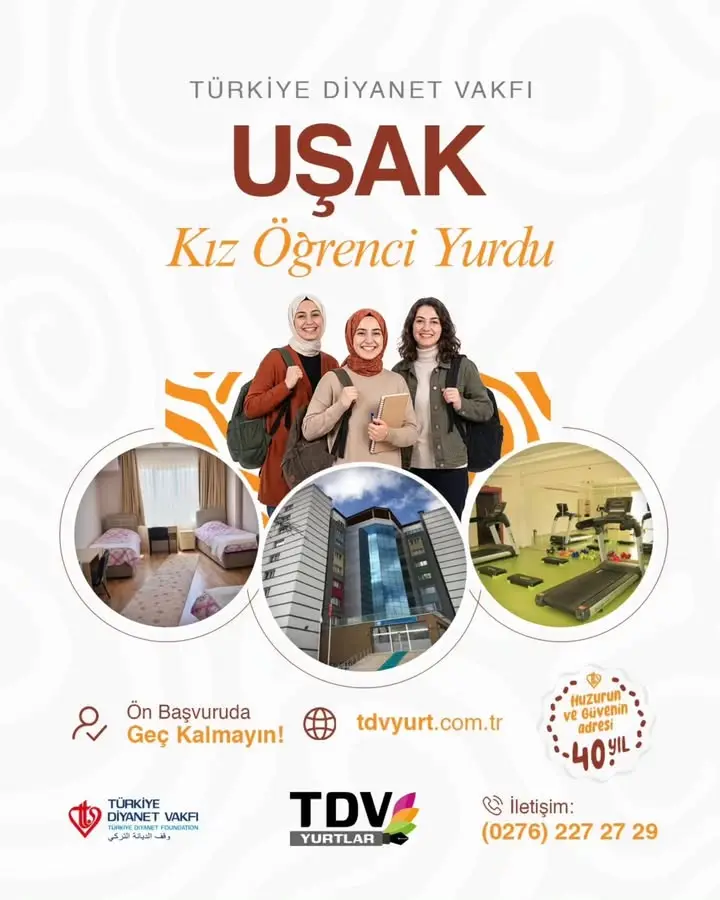 Uşak Yükseköğrenim Kız Yurdu kayıtları başladı