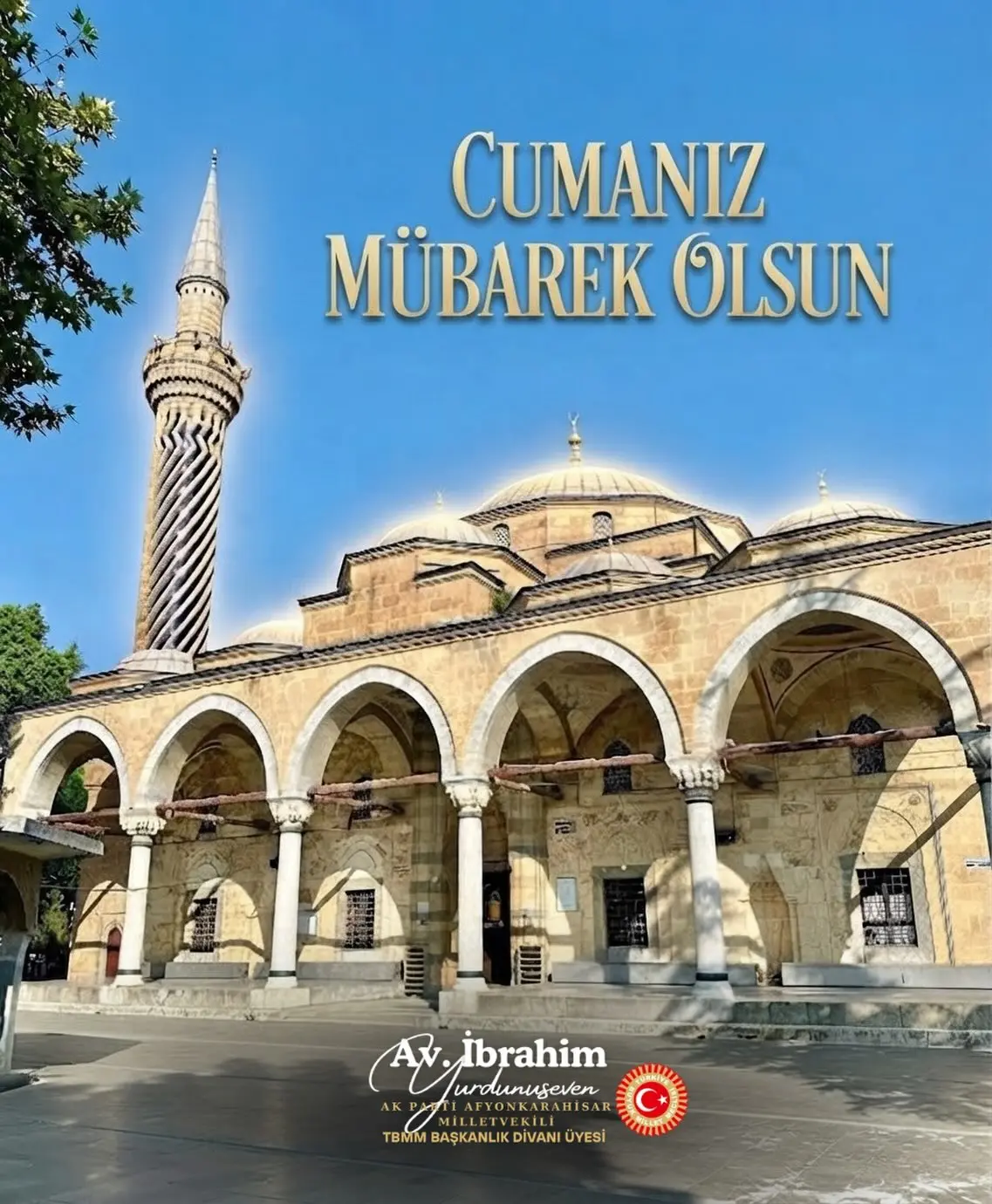 İbrahim Yurdunuseven'den Cuma mesajı