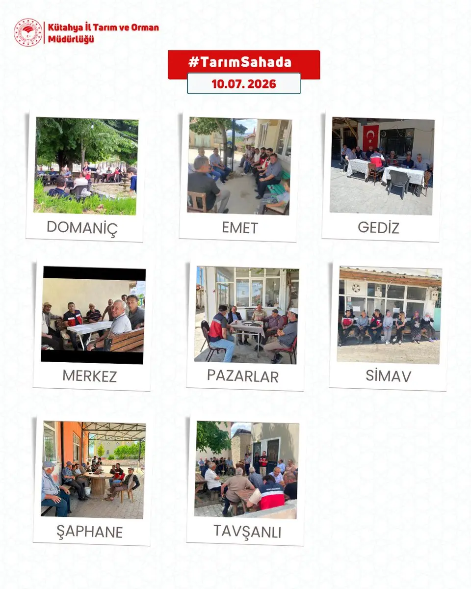 Kütahya'da Cuma Buluşmaları Devam Ediyor