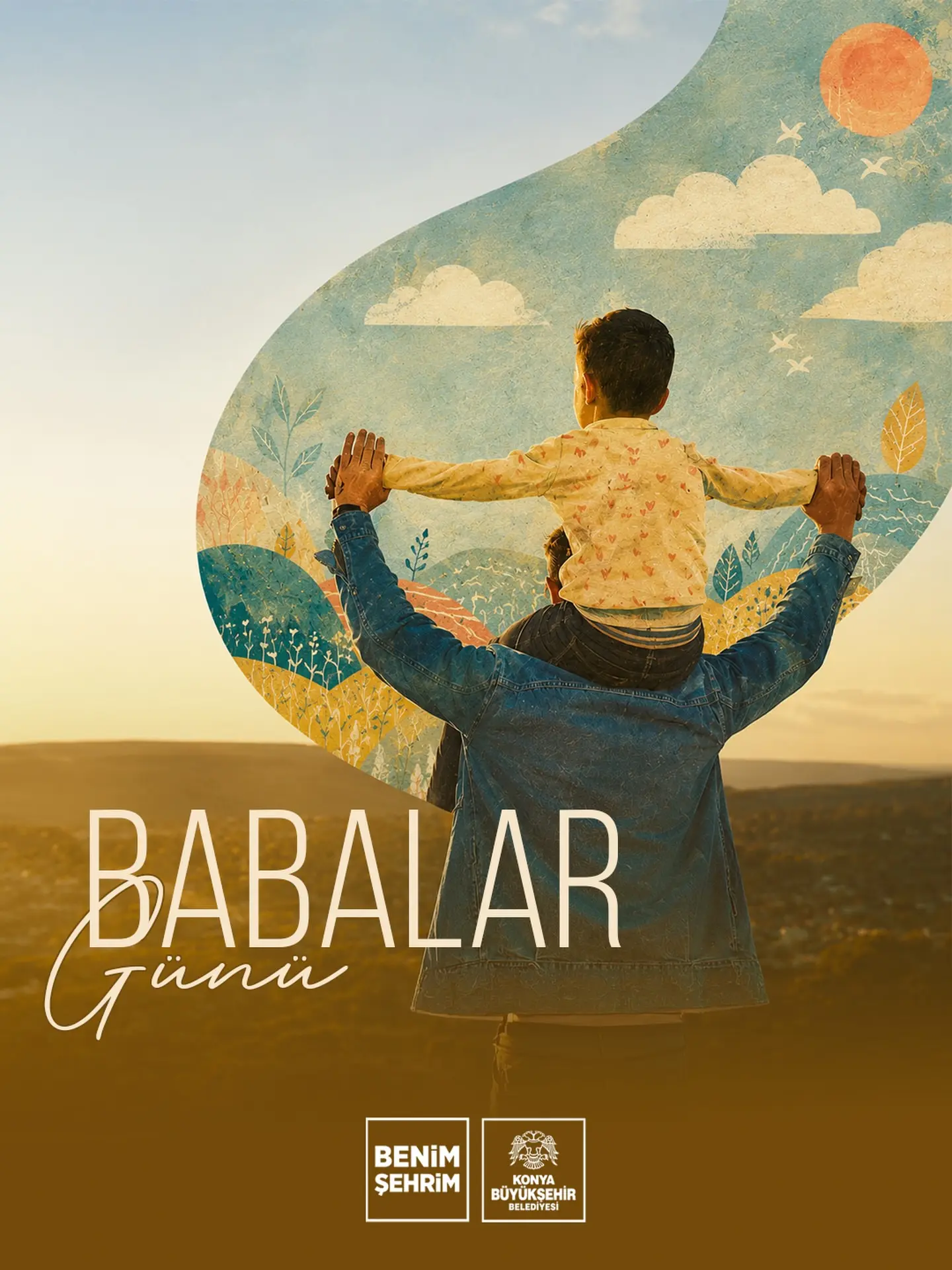 Babalar Günü dolayısıyla anma ve kutlama mesajı