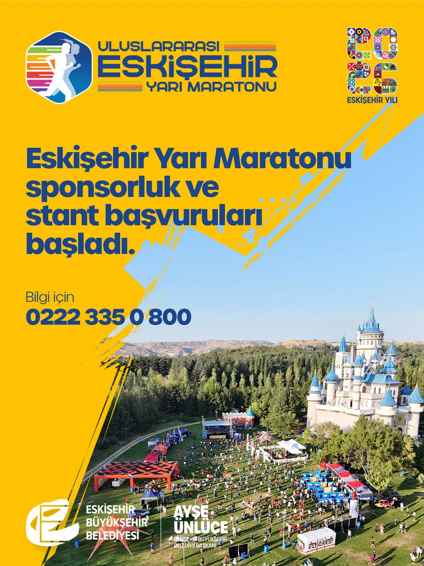 Uluslararası Eskişehir Yarı Maratonu için başvurular başladı
