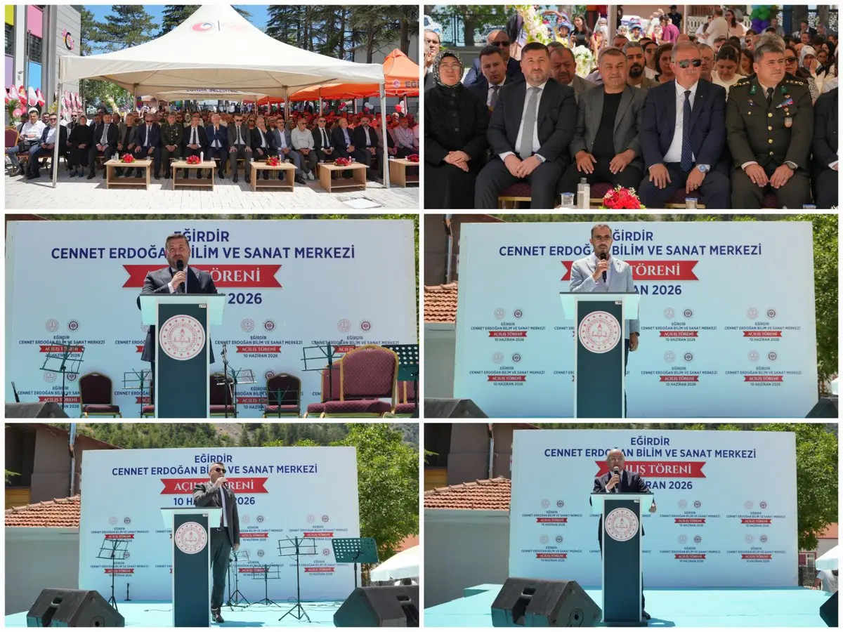Eğirdir'de Yeni Bilim ve Sanat Merkezi Açıldı