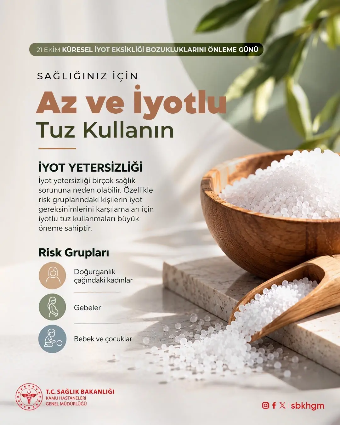 İyotlu Tuz Kullanımının Önemi Vurgulandı