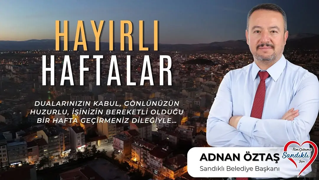 Hayırlı haftalar dileği paylaşıldı