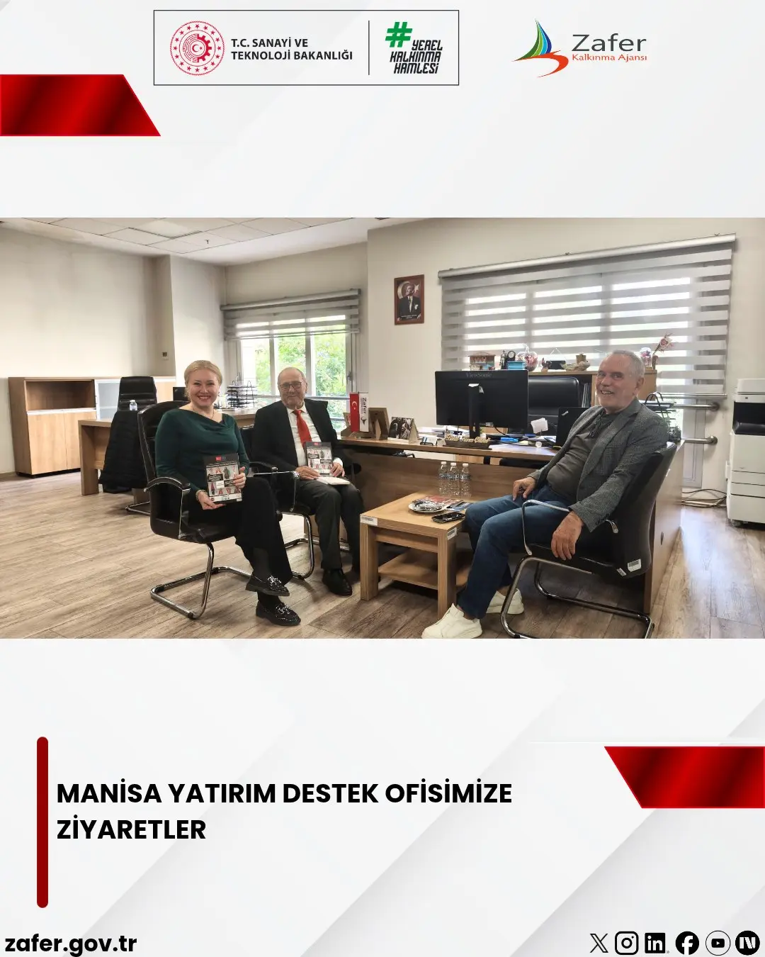 Manisa'da Yatırım Destek Ofisi Ziyaretleri