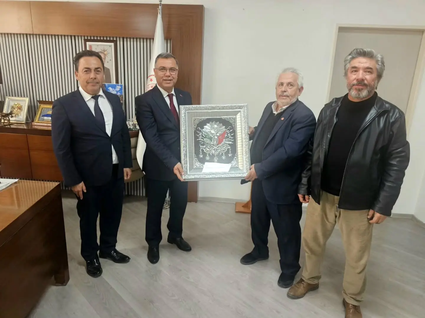 ÖĞ-DER'den İl Milli Eğitim Müdürü'ne Ziyaret