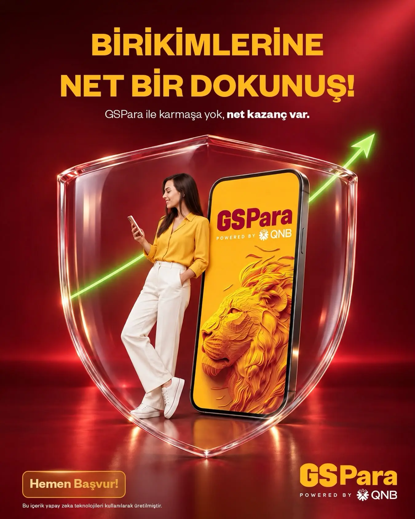 GSPara ile Birikimler Güvende