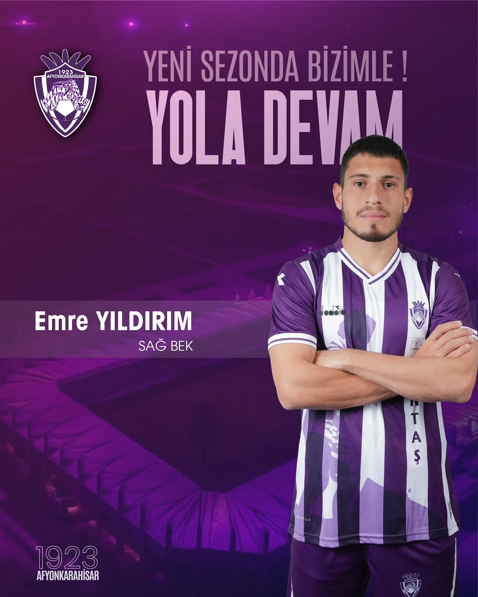 Emre Yıldırım yeni sezonda 1923 Afyonkarahisar'da
