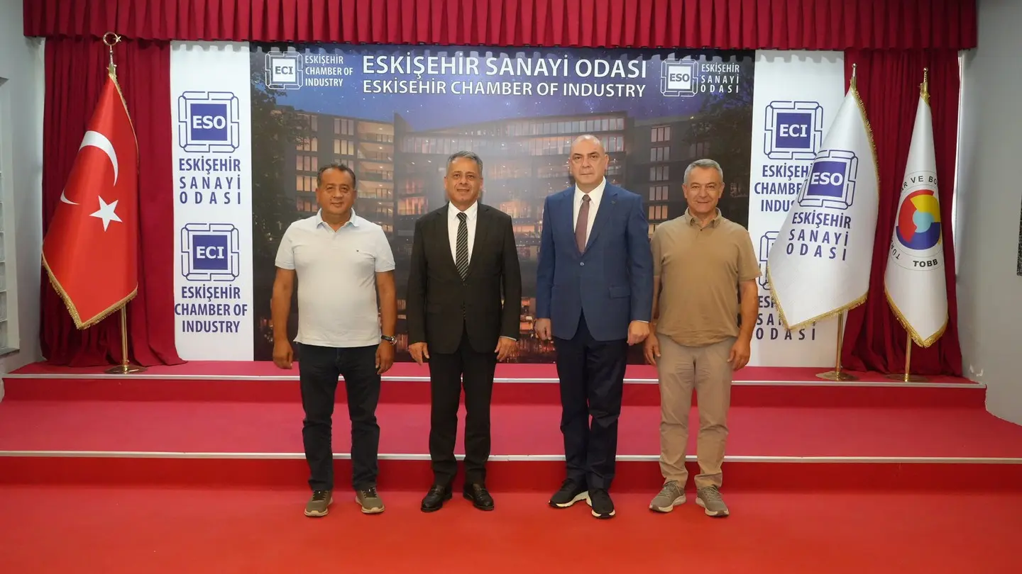 Odunpazarı Kaymakamı Eskişehir Sanayi Odası'nı Ziyaret Etti