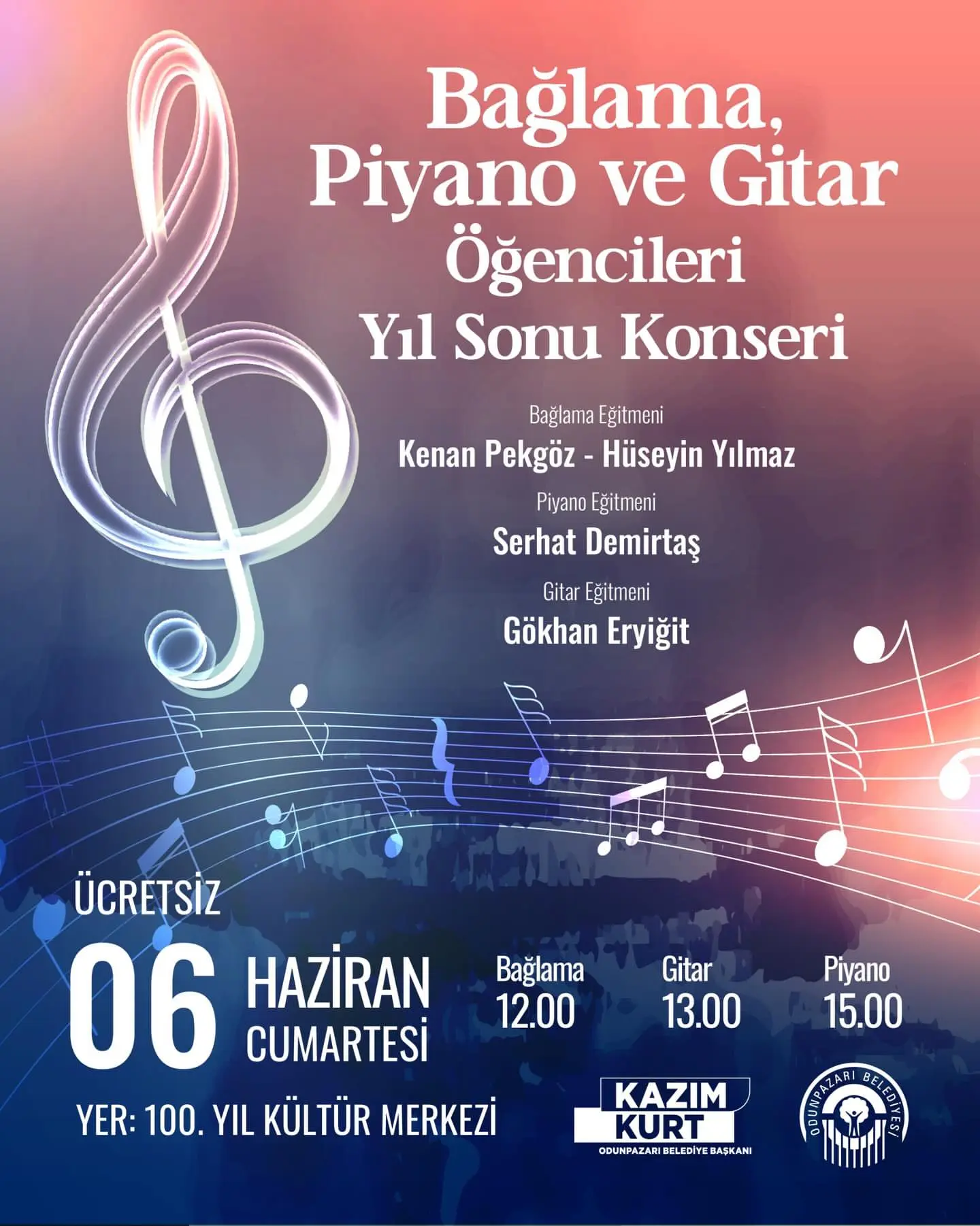 Öğrenciler müzik performanslarını sergileyecek