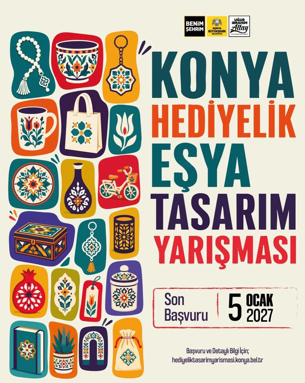 Konya Hediyelik Eşya Yarışması Başlıyor