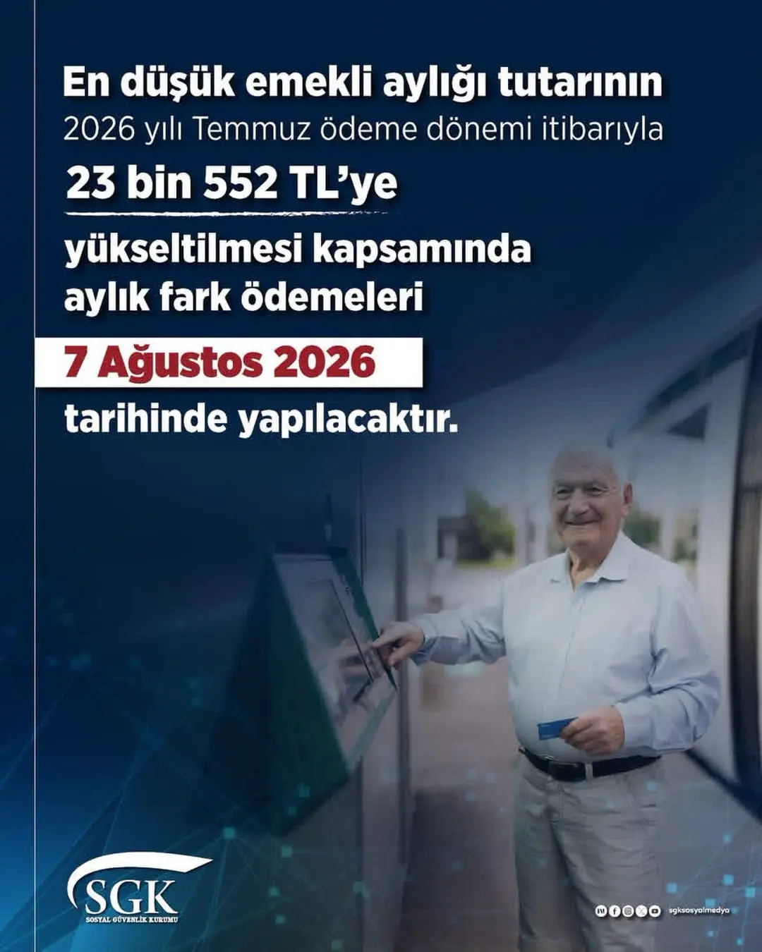 Emekli Aylıkları Yükseliyor