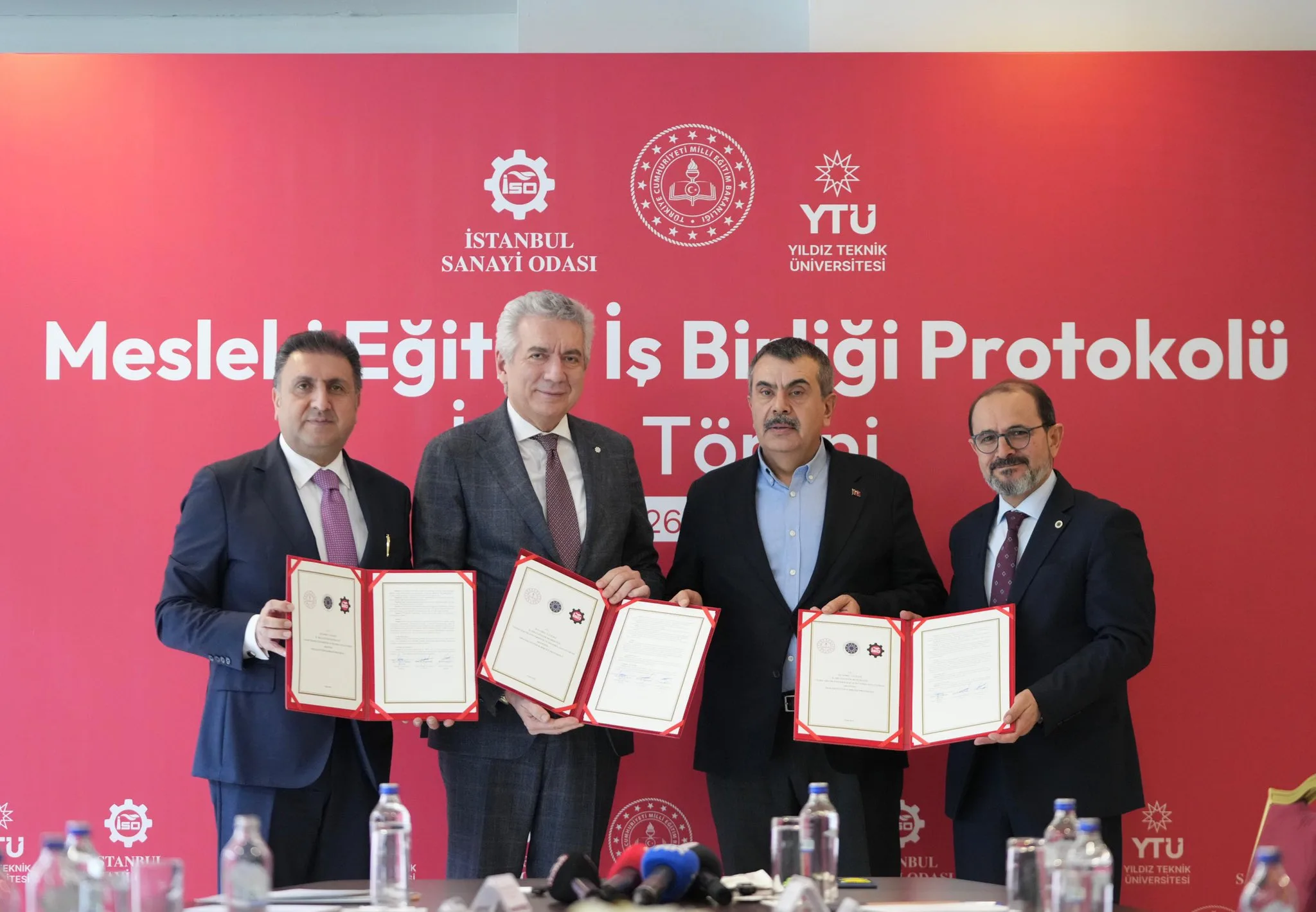 Milli Eğitim Bakanı, Mesleki Eğitim Protokolü İmzaladı