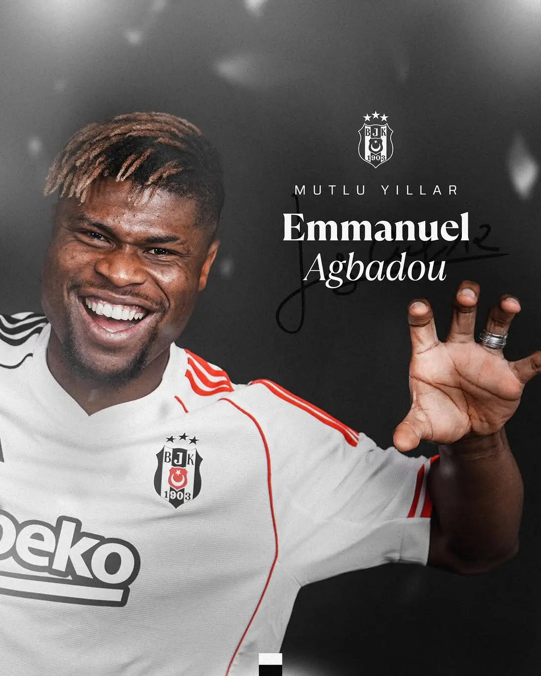 Emmanuel Agbadou'nun doğum günü kutlandı