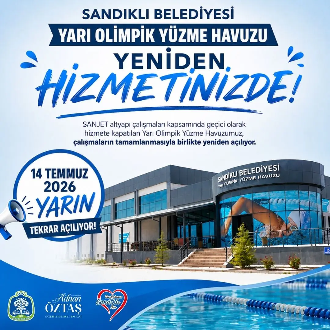 Yüzme Havuzu Yeniden Açılıyor