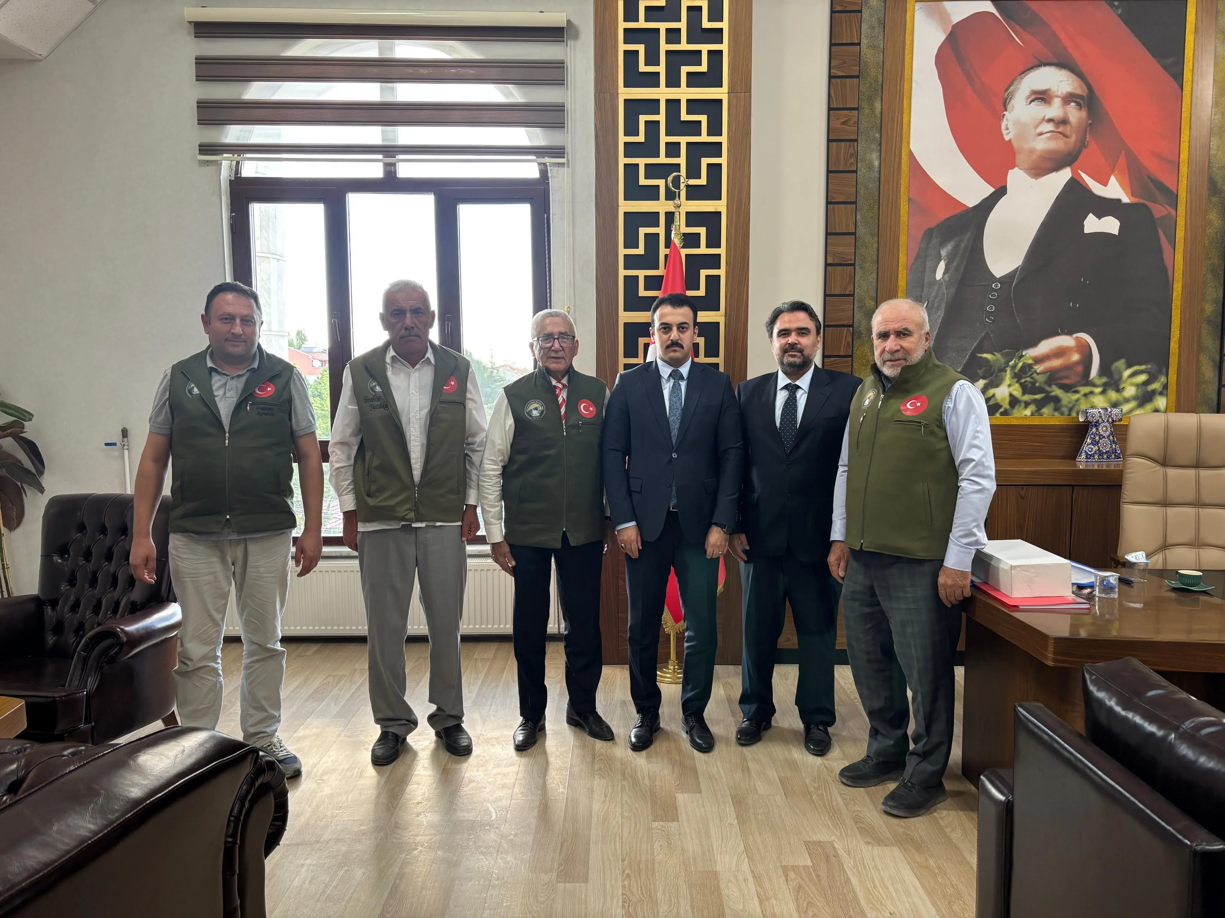 Akademisyenler Kaymakamı Ziyaret Etti