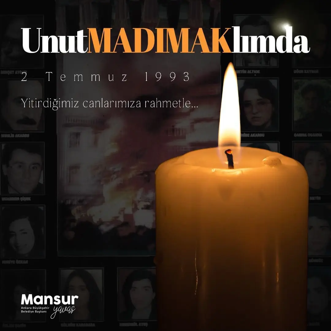 Madımak Katliamı'nda Yitirilenler Anıldı