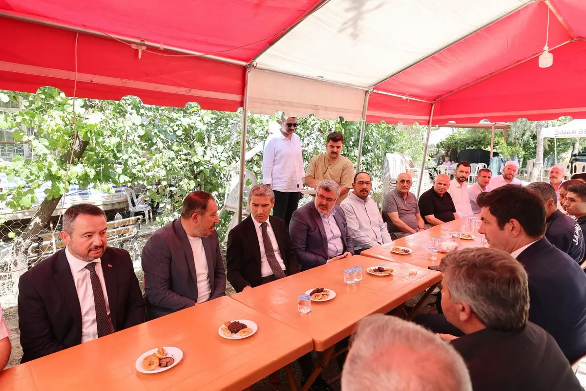 Dinar'da Taziye Ziyareti Gerçekleşti