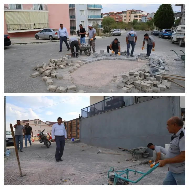 Gediz Belediyesi, çalışmalarını yerinde inceledi