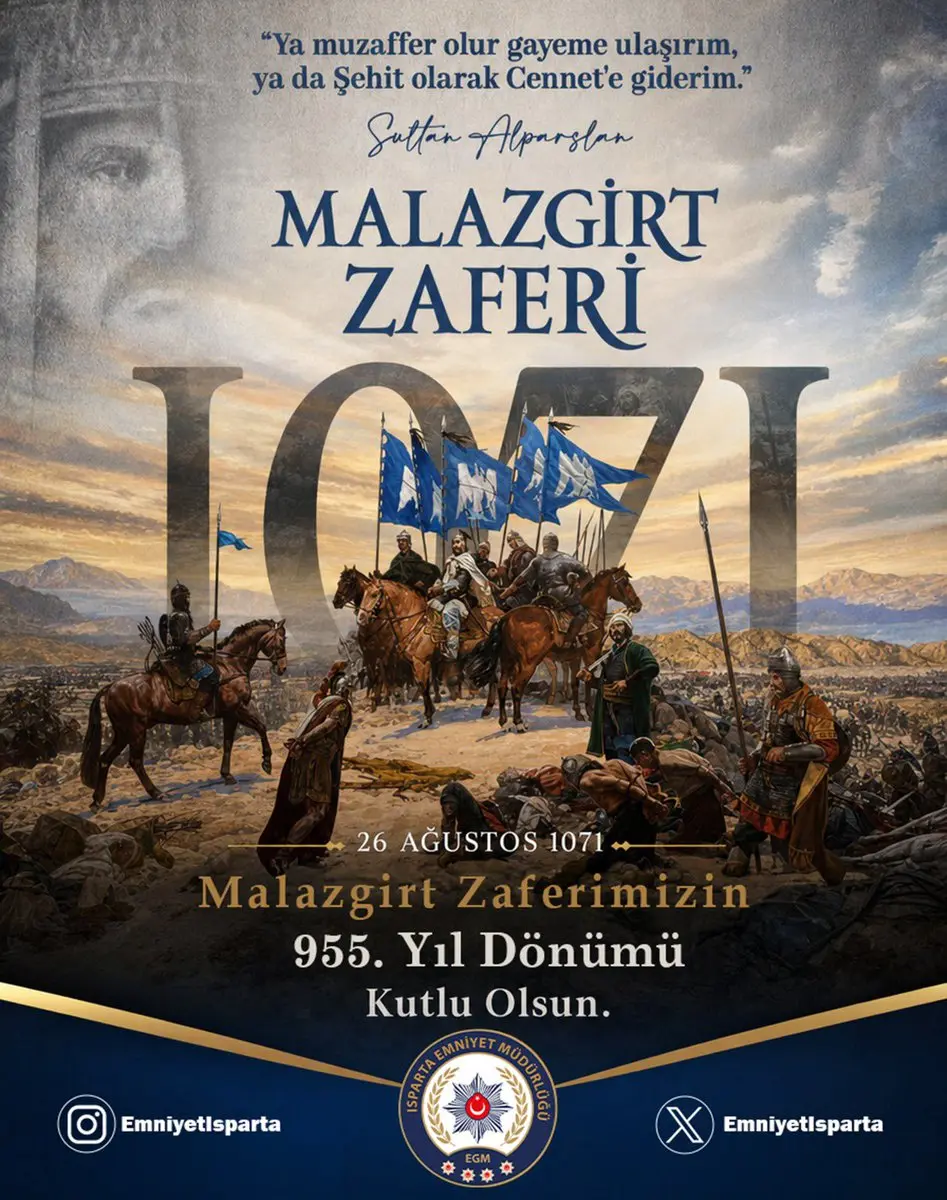 Malazgirt Zaferi'nin 955. yılı anıldı