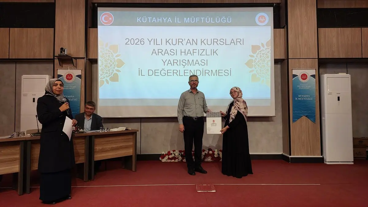 Kütahya'da Hafızlık Yarışması Seçmeleri Yapıldı