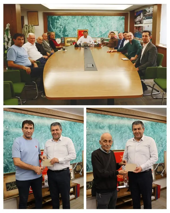 Gediz Belediyesi amatör spor kulüplerine destek verdi
