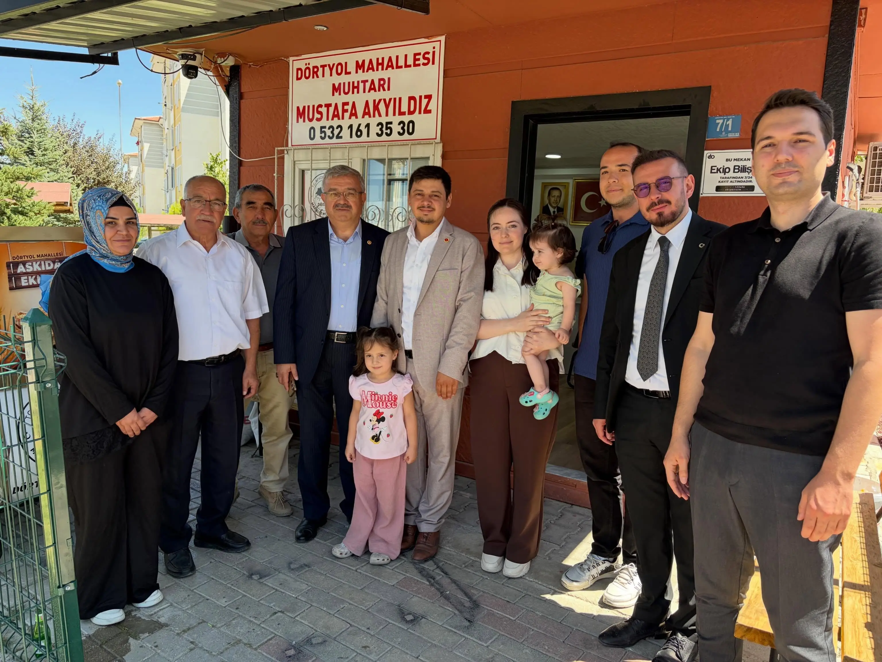 Dörtyol Mahallesi'nde Ziyaret Gerçekleştirildi