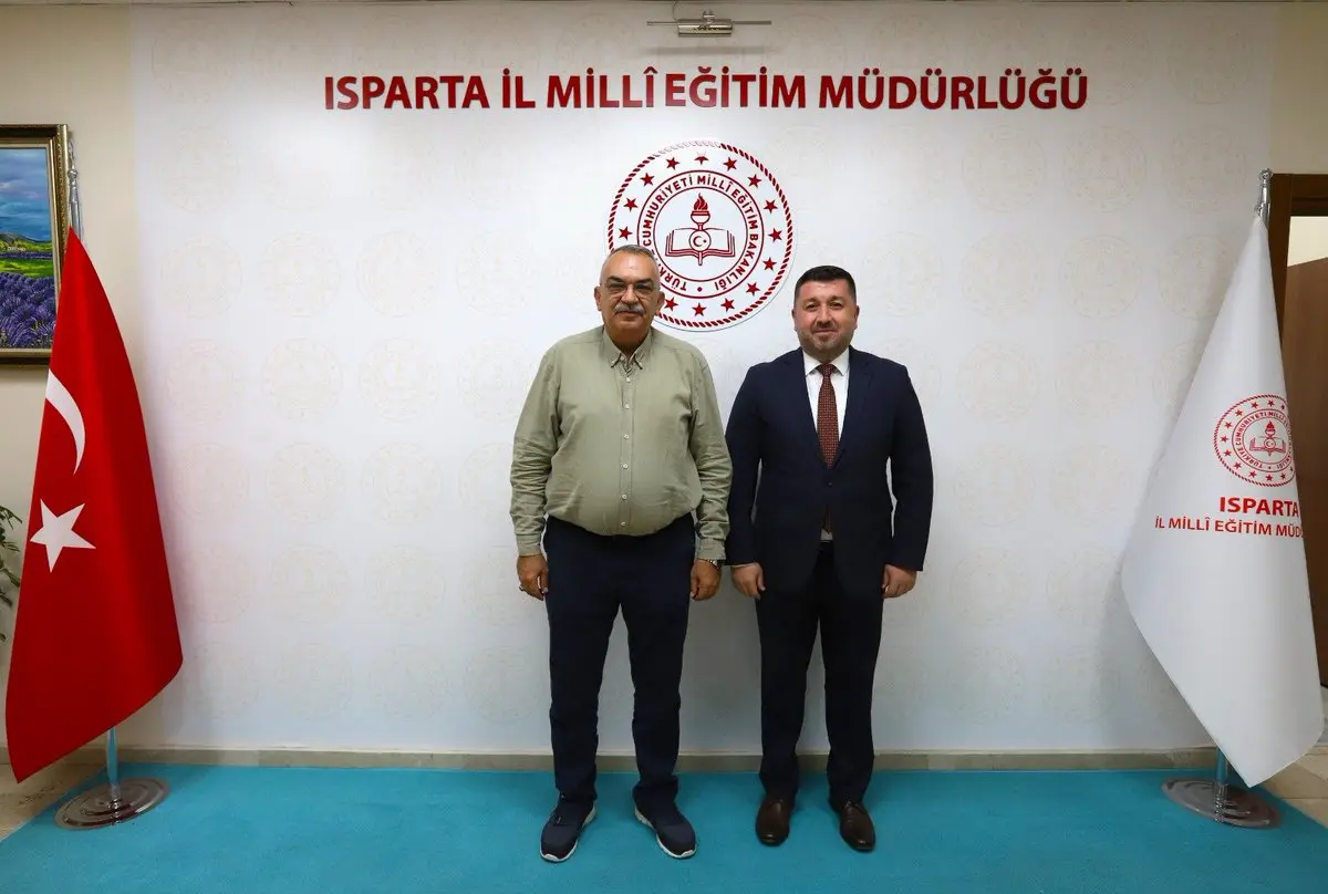Güneykent Belediye Başkanı'ndan Eğitim Müdürü'ne Ziyaret