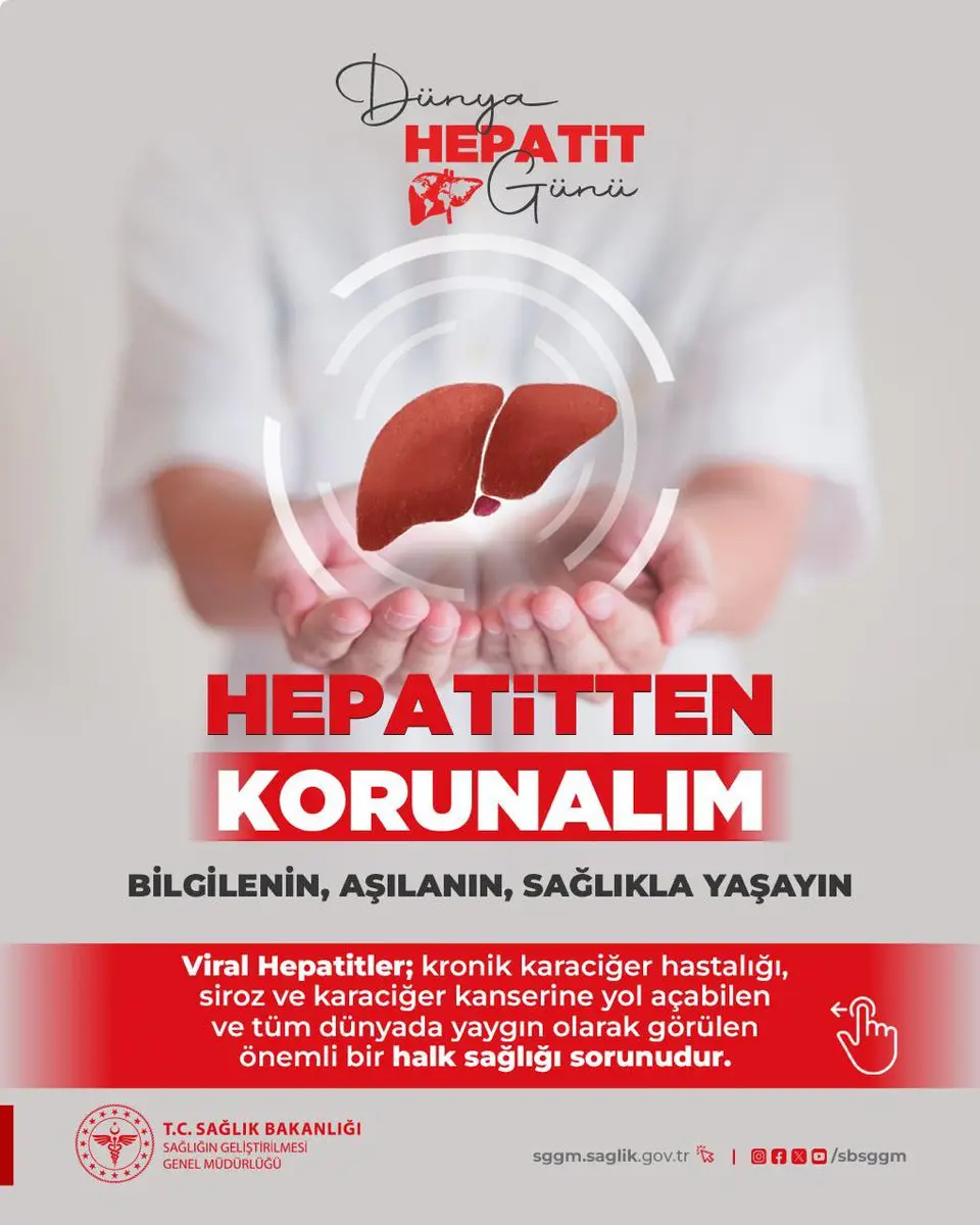Viral hepatitler halk sağlığı sorunu olarak vurgulandı