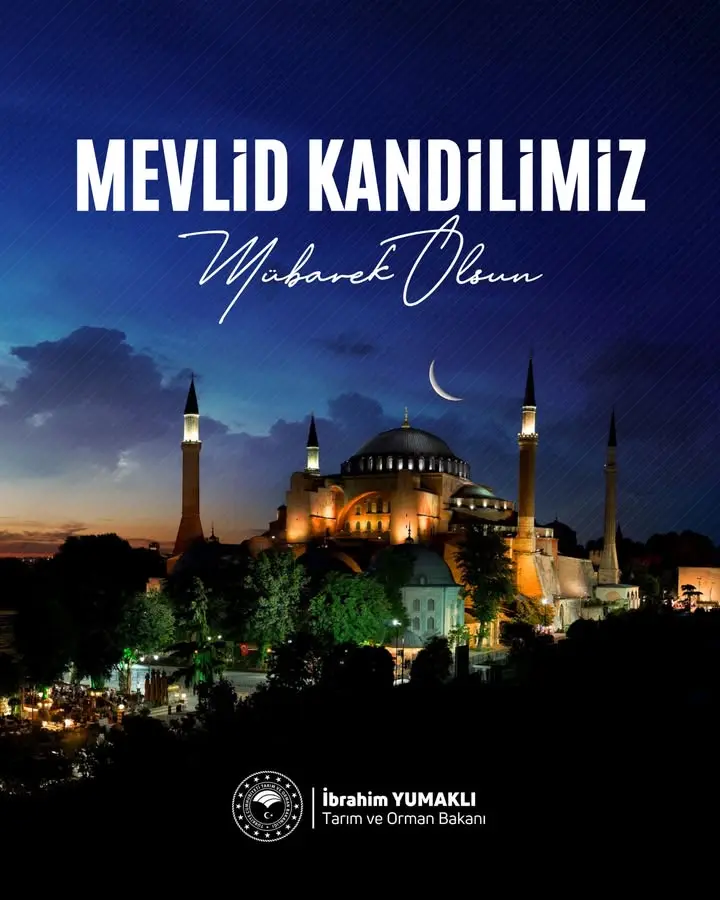 Mevlid Kandili'nin bereketi dile getirildi