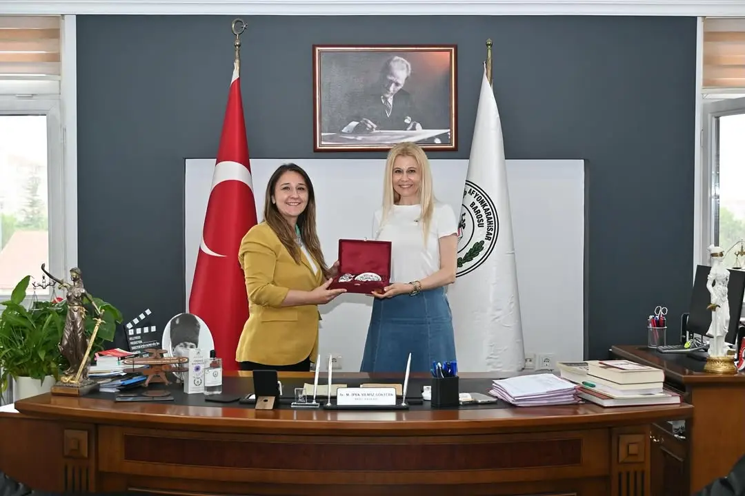 Savcı Gülşen Sezer Baro Başkanına Veda Ziyareti Gerçekleştirdi