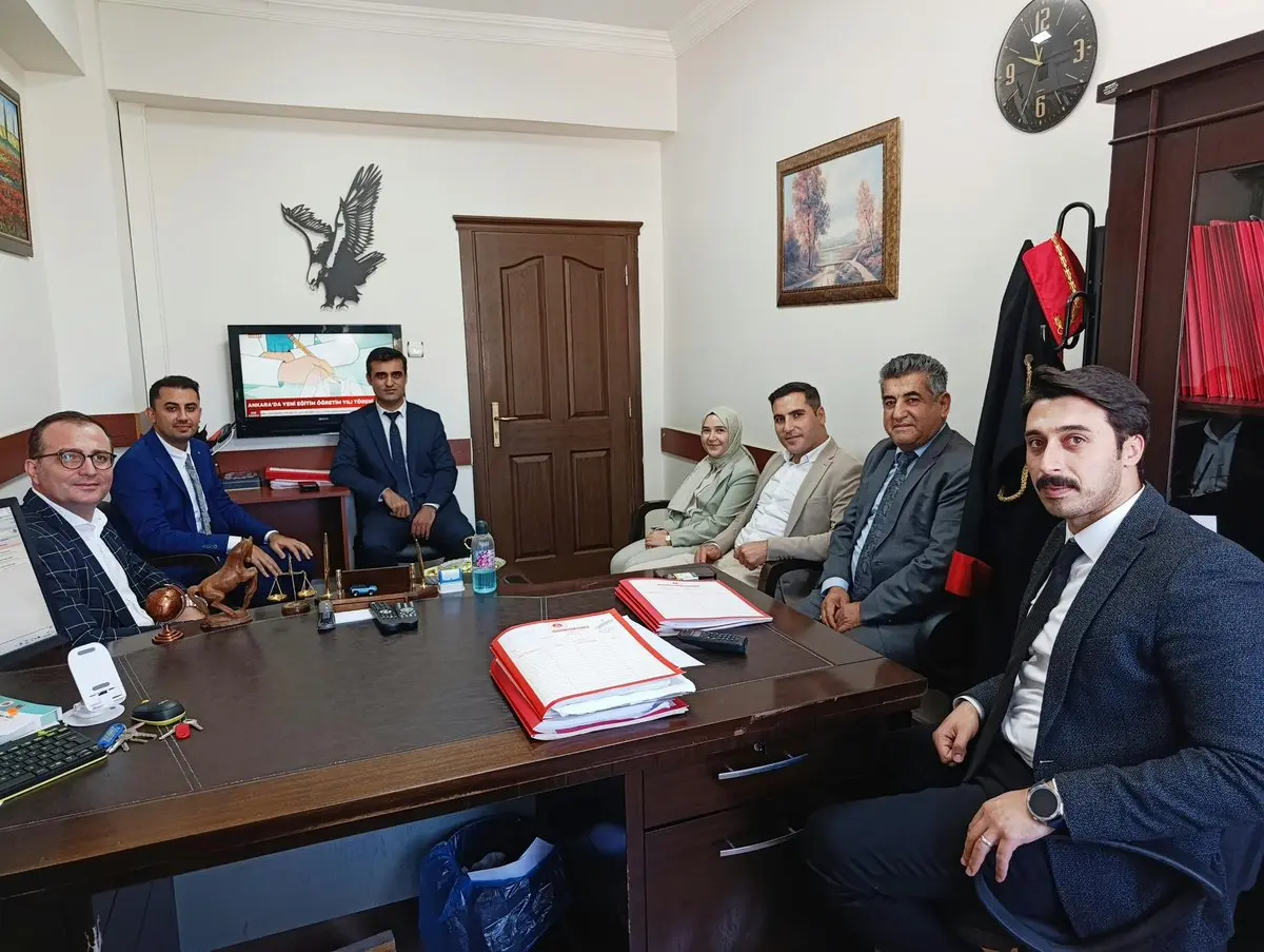 Kaymakam Akgül, Savcıları Ziyaret Etti