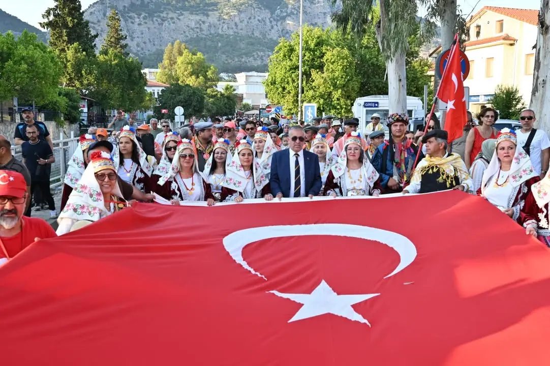 Göcek'te Geleneksel Yayla Yürüyüşü Başladı